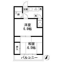 ホーク・ハイツ 2階/-