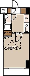 日神パレステージ亀有 1Kの間取図画像