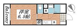 センターパーク綾瀬 1Kの間取図画像