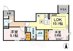セレスティア上北沢 1階