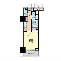 ハビテ靱センターコート 209 ｜ 大阪府大阪市西区靱本町２丁目2-21（賃貸マンション1K・2階・25.72㎡） その2