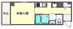 アルバス  ｜ 大阪府大阪市中央区南船場２丁目6-17（賃貸マンション1K・8階・19.26㎡） その2