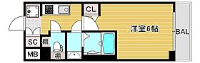 エステムコート心斎橋セントラル  ｜ 大阪府大阪市中央区南久宝寺町２丁目5-15（賃貸マンション1K・13階・21.19㎡） その2