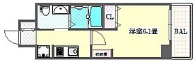 エステムプラザ難波ウエストリバークロス  ｜ 大阪府大阪市浪速区幸町３丁目9-19（賃貸マンション1K・3階・20.84㎡） その2