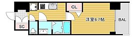 プレサンス谷町九丁目ディセオ  ｜ 大阪府大阪市中央区高津１丁目1-31（賃貸マンション1K・2階・23.60㎡） その2