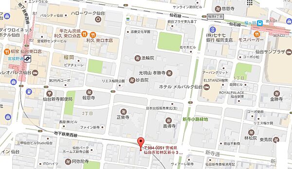 画像30:仙台駅‥徒歩１０分。コンビニ・スーパーも徒歩圏内に複数あり便利な立地です。