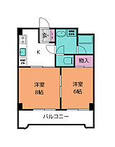 シエナ仙台I  ｜ 宮城県仙台市宮城野区宮千代１丁目（賃貸マンション2DK・4階・42.84㎡） その2