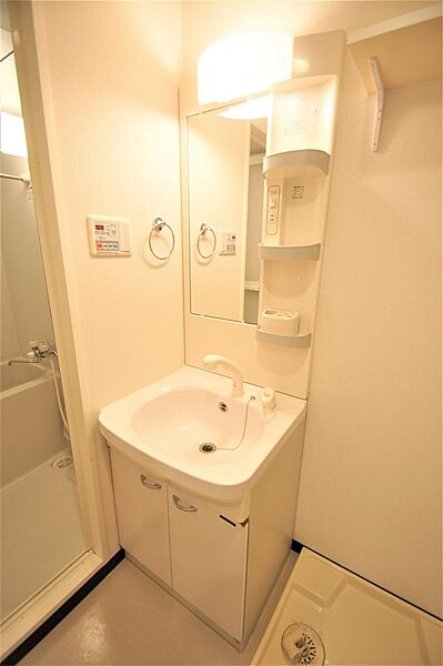 画像18:シャワー付洗面化粧台があり、身支度を整える際に便利です。