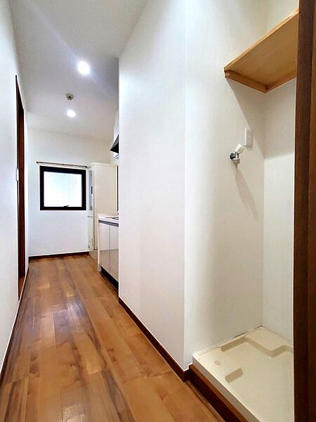 画像14:お部屋〜キッチン、洗濯機置き場があります。