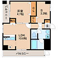 フェリース2階7.5万円