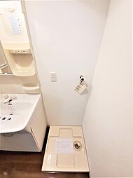 防水パンは備え付けです。