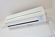 エアコン付きなので一年中快適に過ごせます。