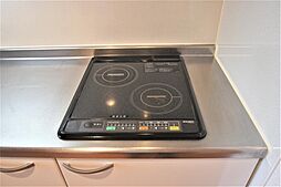 ２口ＩＨコンロ付きです。