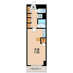 エスペランス日泉ビル ワンルームの間取図画像