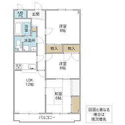 間取図画像 3LDK
