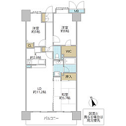 ミレニオ土浦レイクサイド・アヴェニュー 3LDKの間取図画像