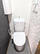 ウォシュレット付きトイレです♪交換済みとなります。