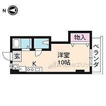 京都府京都市北区紫野下御輿町（賃貸マンション1R・4階・25.00㎡） その2