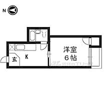 京都府京都市上京区下立売通黒門西入橋西二町目（賃貸マンション1K・3階・25.00㎡） その2