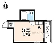 ライブコート二軒茶屋 403 ｜ 京都府京都市左京区静市市原町（賃貸マンション1R・4階・14.00㎡） その2