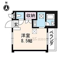 ペルレ晃永 203 ｜ 京都府京都市北区衣笠馬場町（賃貸マンション1K・1階・20.92㎡） その2