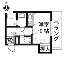 京都府京都市左京区聖護院蓮華蔵町（賃貸マンション1K・2階・23.00㎡） その2