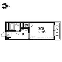 京都府京都市左京区田中大久保町（賃貸マンション1K・4階・19.60㎡） その2