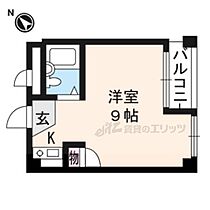 京都府京都市左京区静市市原町（賃貸マンション1K・2階・22.23㎡） その2