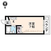 京都府京都市北区上賀茂葵田町（賃貸マンション1R・4階・16.20㎡） その2