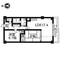 メゾンドイケダ 103 ｜ 京都府京都市左京区岩倉北池田町（賃貸マンション2LDK・1階・64.80㎡） その2