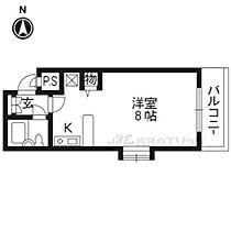 京都府京都市上京区上立売通千本東入上る桐木町（賃貸マンション1R・3階・18.82㎡） その2