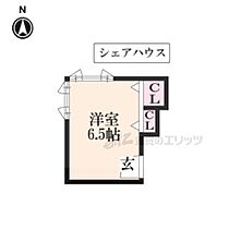 京都府京都市左京区吉田本町（賃貸アパート1R・2階・11.50㎡） その1