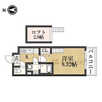 京都府京都市左京区田中樋ノ口町（賃貸マンション1K・3階・25.67㎡） その1