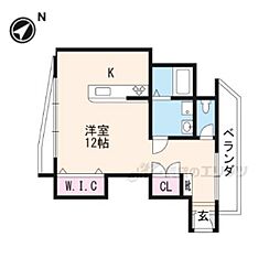 マンション和田 ワンルームの間取図画像