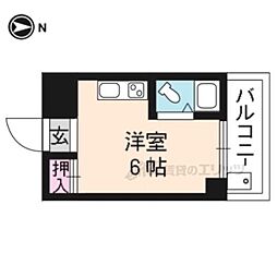 間取図画像 1K