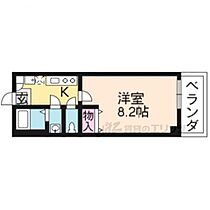 フラッティ今小路 201 ｜ 京都府京都市上京区七本松通元誓願寺下る末之口町（賃貸マンション1K・2階・23.87㎡） その2