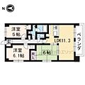 プリマベーラ北山1階13.7万円