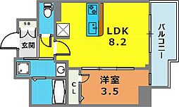 ディアレイシャス湊川公園 9階