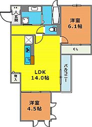 フェーブ六甲 2階