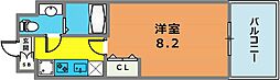 アプリーレ神戸元町 1Kの間取図画像