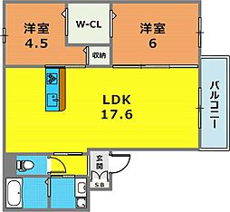 グランデュオ三宮II 1階