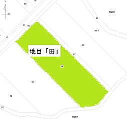 井出木屋下01：地目「田」