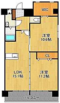 コンプレート古船場  ｜ 福岡県北九州市小倉北区古船場町（賃貸マンション2LDK・11階・79.97㎡） その2