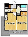 ラ・ヴェリテ鍛冶町6階6.6万円