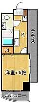 ロイヤルキャッスル  ｜ 福岡県北九州市小倉北区馬借3丁目（賃貸マンション1K・14階・25.27㎡） その2