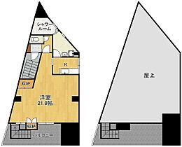 TOS BLD.No5  ｜ 福岡県北九州市小倉北区馬借1丁目（賃貸マンション1K・4階・60.00㎡） その2