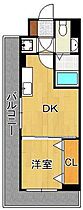 No.71 オリエントトラストタワー  ｜ 福岡県北九州市小倉北区馬借2丁目（賃貸マンション1DK・4階・24.75㎡） その2