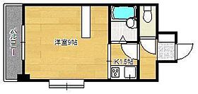 オリエンタル東新町  ｜ 福岡県北九州市門司区東新町2丁目（賃貸マンション1K・6階・22.40㎡） その2