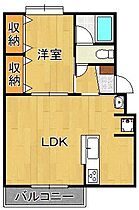 田の浦ハイツ  ｜ 福岡県北九州市門司区田野浦3丁目（賃貸マンション1LDK・2階・40.00㎡） その2