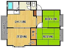 🉐敷金礼金0円！🉐サンビレッジ横代　B棟